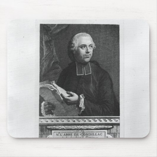 Etienne Bonnot de Condillac Mousepad (Vorne)