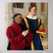 Etienne Chevalier with St. Stephen Poster (Vorne)