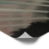 Etienne Leopold Trouvelot - Aurora Borealis Poster (Ecke)