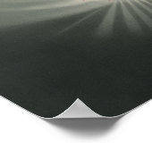 Etienne Leopold Trouvelot - Total Eclipse Poster (Ecke)