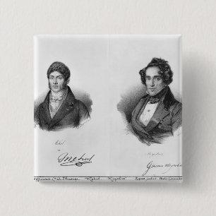 Etienne Mehul und Giacomo Meyerbeer Button