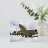 Etihad Airbus A380 Postkarte (Stehend Vorderseite)