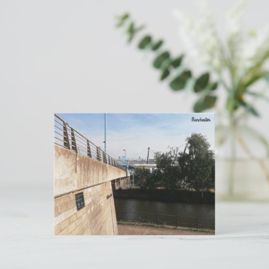 Etihad Campus Postkarte (Stehend Vorderseite)