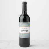 ETIKETT AUS ABSTRAKTEM WEIN (Vorderseite)