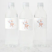 ETIKETT BABY DUSCHE WASSERFLASCHE (Flaschen)