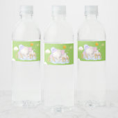 ETIKETT BABY DUSCHE WASSERFLASCHE (Flaschen)
