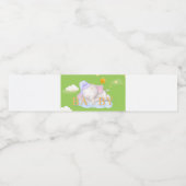 ETIKETT BABY DUSCHE WASSERFLASCHE (Einzelnes Label)