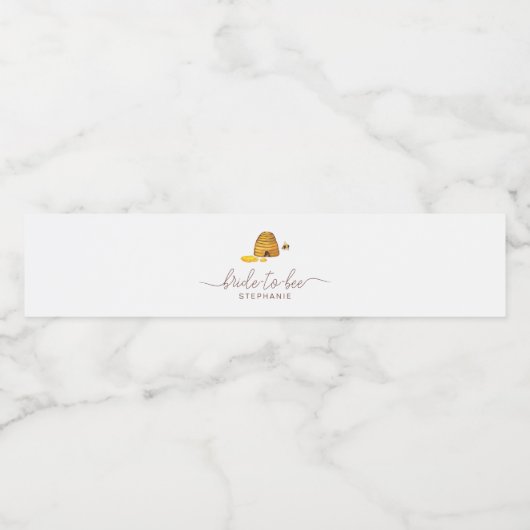 Etikett "Brie to Bee" (Einzelnes Label)