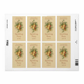 Etikett der Birnflasche (Vorne)