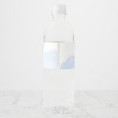 Etikett der Blauen Flasche, Babydusche (Rückseite)