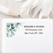 Etikett der botanischen Eukalyptus-Zweigstelle (Insitu)