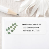 Etikett der botanischen Eukalyptus-Zweigstelle (Insitu)