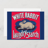 Etikett der Brustkiste Postkarte (Vorne/Hinten)