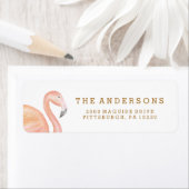 ETIKETT DER FLAMINGO-RÜCKKEHR (Insitu)