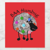 Etikett der "Funny Sheep"-Weinflasche (Einzelnes Label)