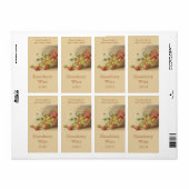 Etikett der Goosebeerweinflasche (Vorne)