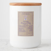 Etikett der Kraft Lavender wasserdichten Kosmetik (Vorderseite)