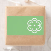 Etikett der Lieferadresse (Insitu)