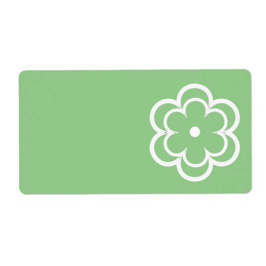 Etikett der Lieferadresse (Vorne)