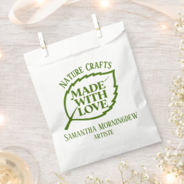 Etikett der Natur - MIT LIEBE GEMACHT - BLATT 1 Geschenktütchen
