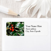 Etikett der saisonalen Rücksendeadresse (Insitu)