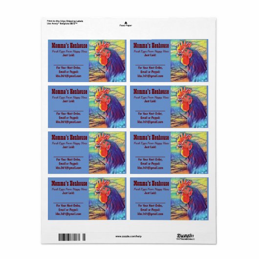 ETIKETT DER UMKARTON (Vorne)