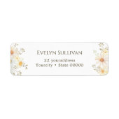 Etikett der Versandadresse (Vorne)