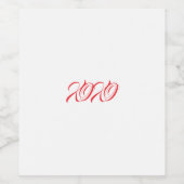 Etikett der Weinflasche (8,9 cm x 10,2 cm) (Einzelnes Label)