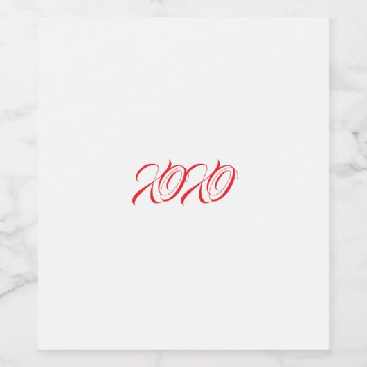 Etikett der Weinflasche (8,9 cm x 10,2 cm) (Einzelnes Label)