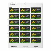 Etikett dreh adressaufkleber (Vorne)