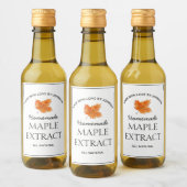 Etikett für Ahornentnahme (Flaschen)