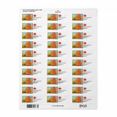 Etikett für Ahornsirup (Vorne)