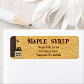 Etikett für Ahornsirup Small Product Label (Insitu)