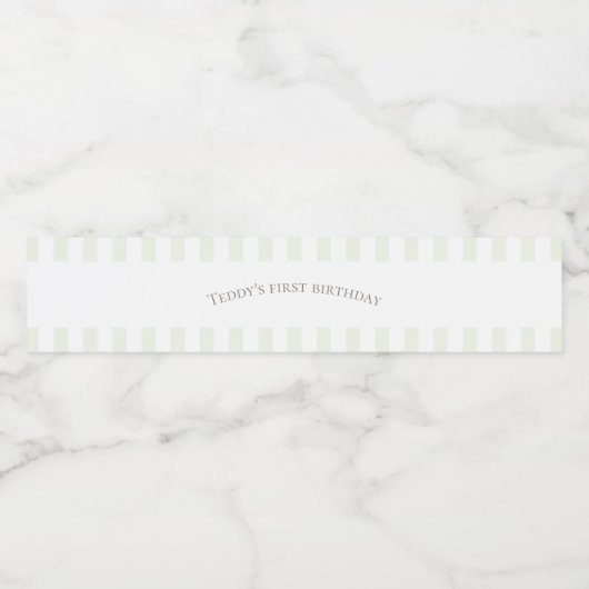 Etikett für Alberne Gänseflasche (Einzelnes Label)