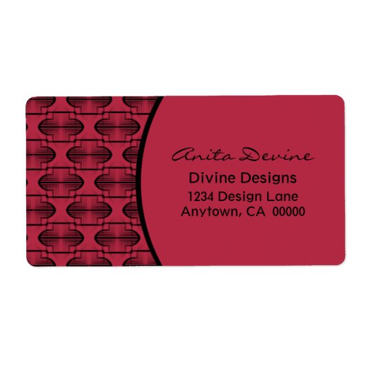 Etikett für alte Bögen (Vorne)