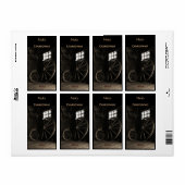 Etikett für alte rustikale Räder (Vorne)