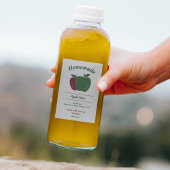 Etikett für Apfelsaft
