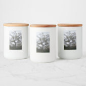 Etikett für Baumlebensmittelbehälter (Flaschen)