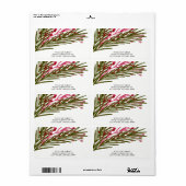 Etikett für Beeren und Blätter (Vorne)