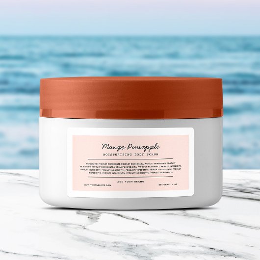 Etikett für benutzerdefinierte Farbskriptlinien Adressaufkleber