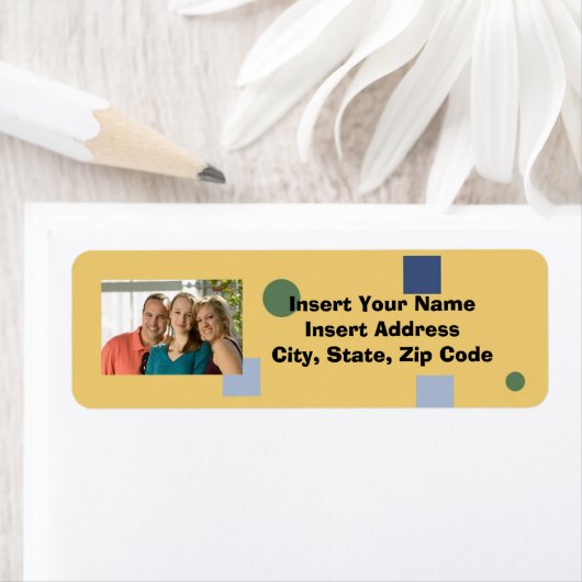 Etikett für benutzerdefinierte Fotos (Insitu)