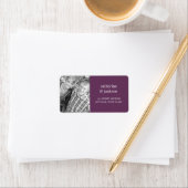 Etikett für benutzerdefinierte Fotos Adressaufkleber (Insitu)