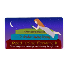 Etikett für Bibliotheksbücher