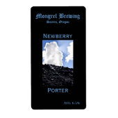 Etikett für Bierflaschen (Vorne)