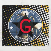 Etikett für Bierflaschen (Einzelnes Label)