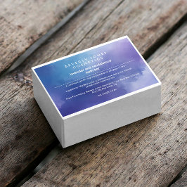 Etikett für blaue und Lila Wasserfarbseife