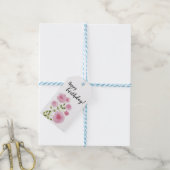 Etikett für Blumengeschenk Geschenkanhänger (Mit Garn)