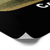 Etikett für Blumenkohl Poster (Ecke)