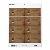 Etikett für Branchenstrahlung (Vorne)