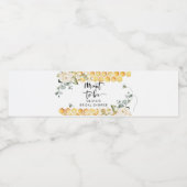 Etikett für Brautparty-Flasche (Einzelnes Label)